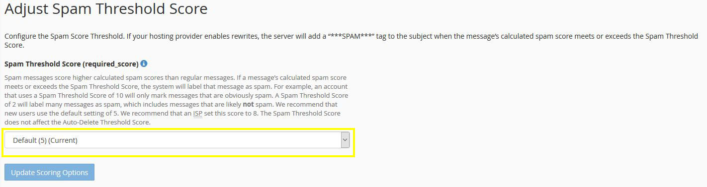 spamassassin test